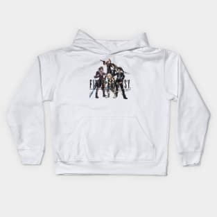 A Journey Through Time Time Travel In Final Fantasy Kids Hoodie